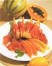 Sárgadinnye és papaya ardenneki sonkával recept