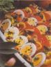 Kagylós-tojásos paradicsomsaláta recept